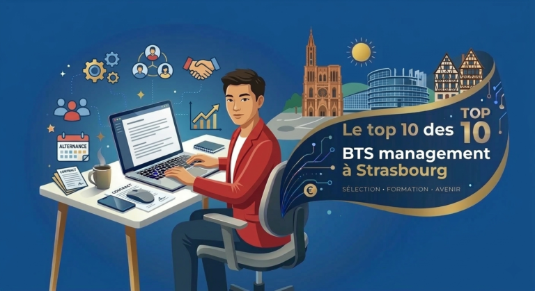 Top 10 BTS Management Strasbourg 2026 : Classement et Alternance